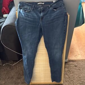 Levi 711 Skinny Women's Blue Jeans